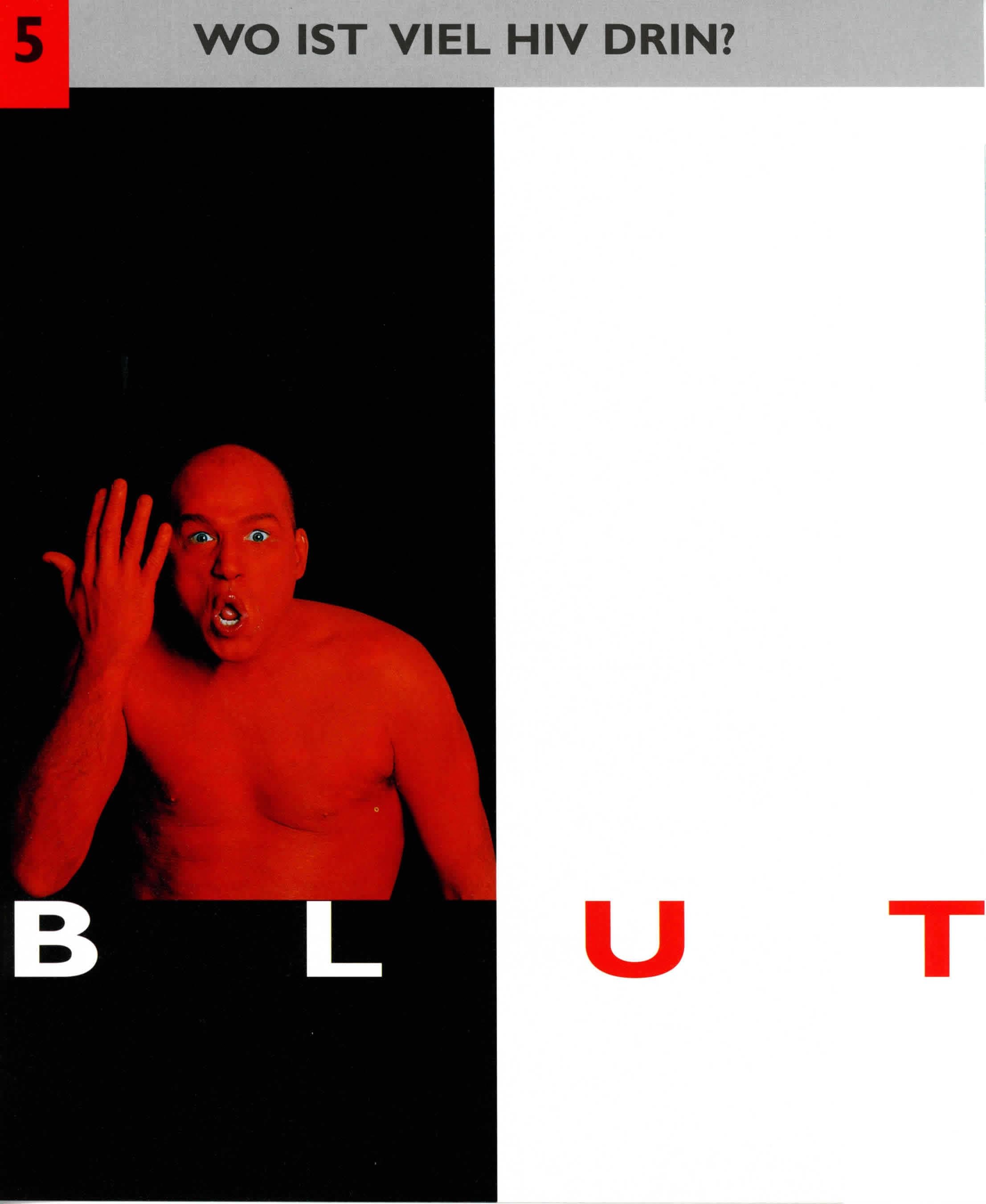 Sperma. Im Blut und Sperma, eines Menschen, der HIV hat.