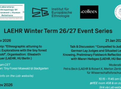 LAEHR Event Series Winter Term 26/27