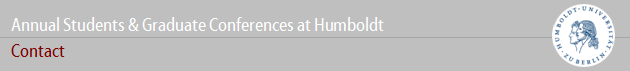 Annual Students Conferences at Humboldt: Contact
